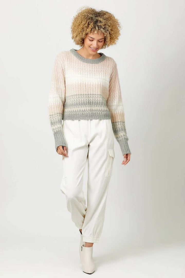 Mystree Color Gradation Sweater - Shop Emma's 