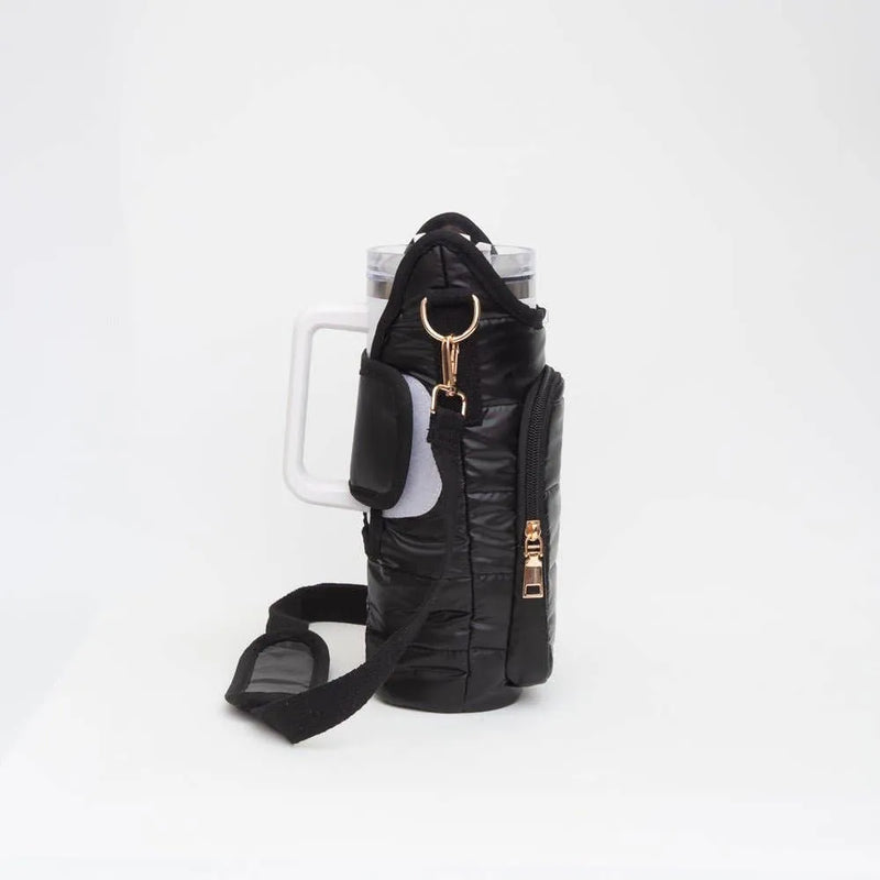 Puffer Tumbler Holder Crossbody Bag - Shop Emma's 