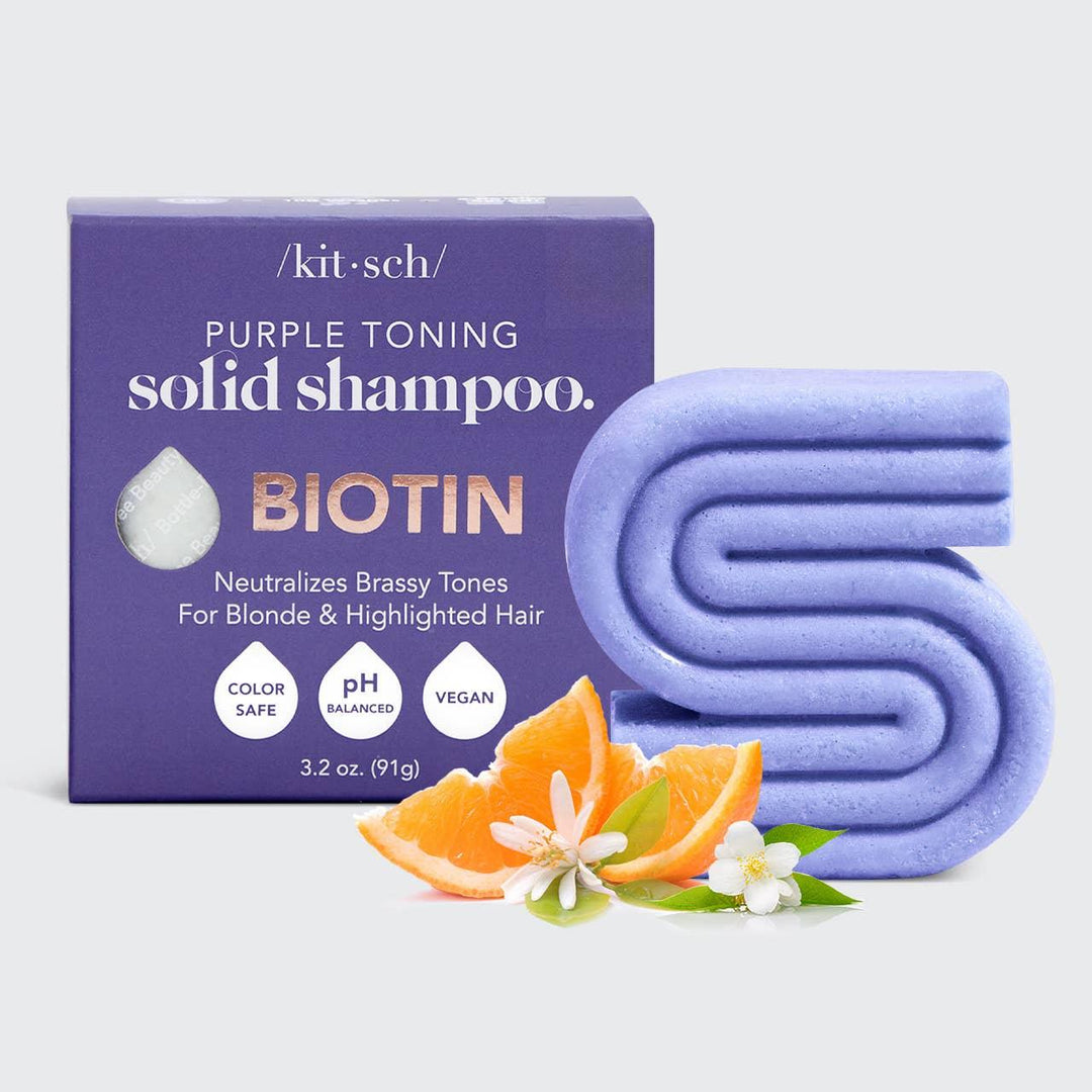 Purple Toning Solid Shampoo Bar pic 1 - Emma's Boutique