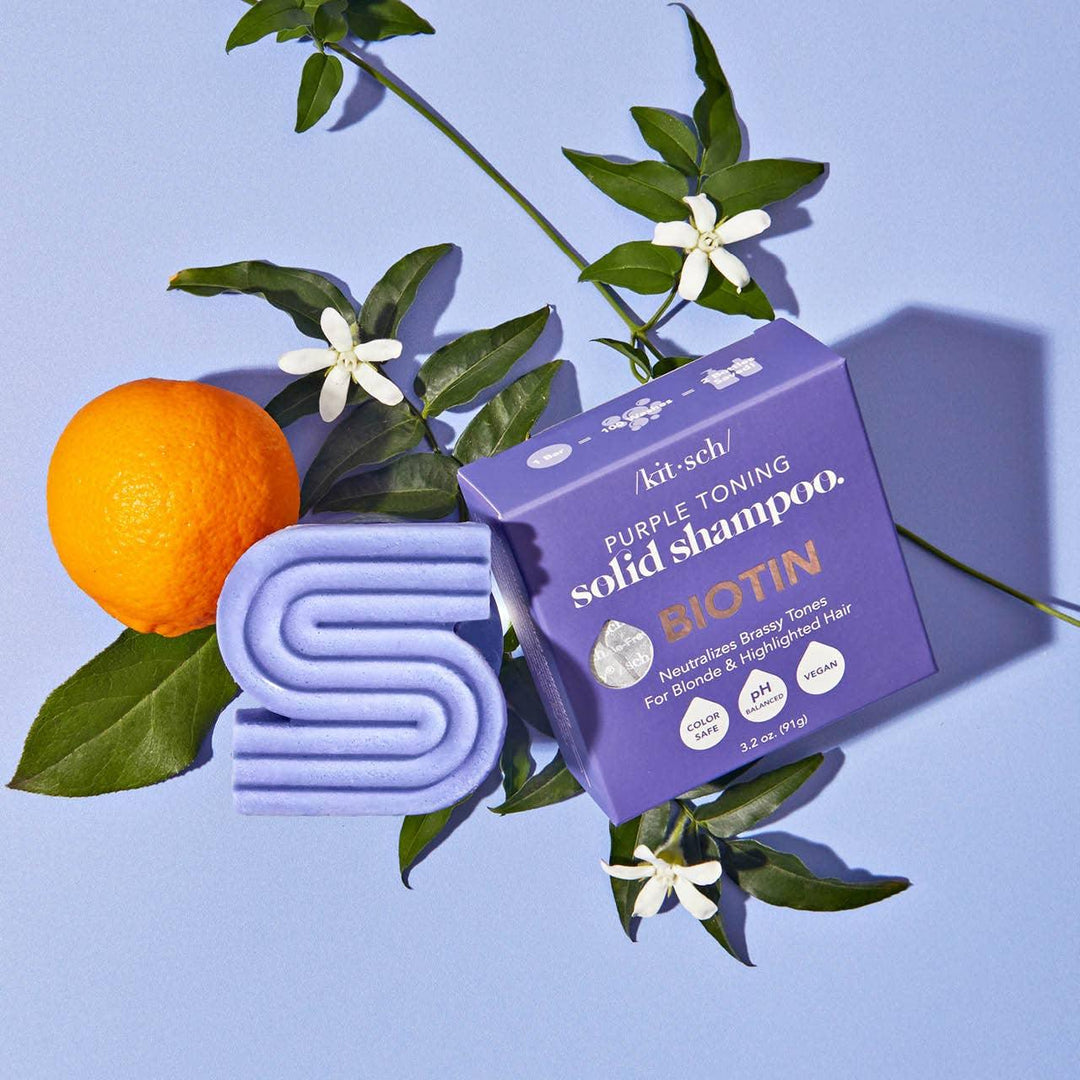 Purple Toning Solid Shampoo Bar pic 2 - Emma's Boutique