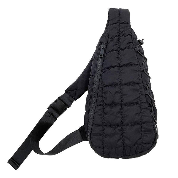 Quilted Lightweight Puffer Sling Bag - Shop Emma's 