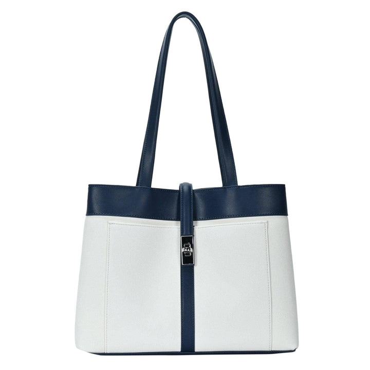 Rachel Zoe Two Tone Tote Bag - Shop Emma's 