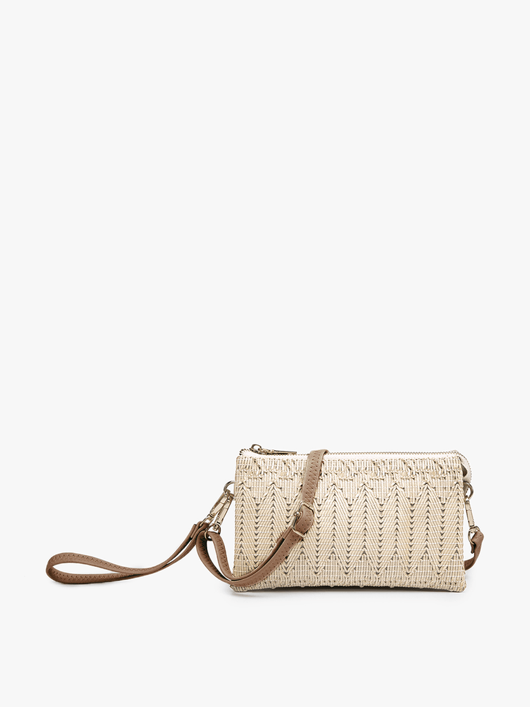 Riley Woven Herringbone Crossbody Purse - Shop Emma's 