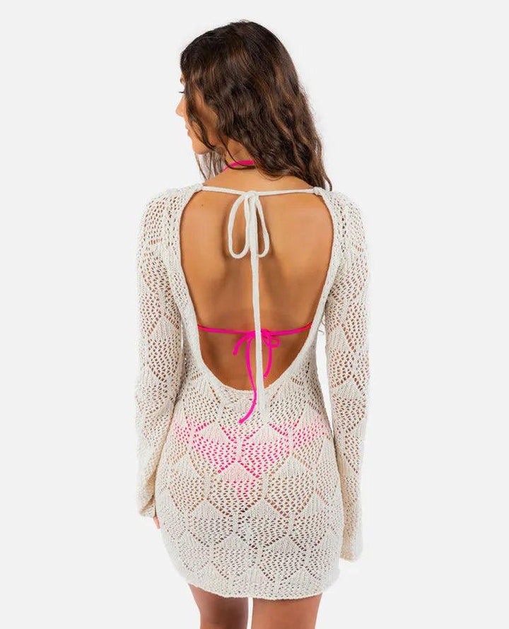 Ripcurl Island Hopper Crochet Cover Up Dress - Shop Emma's 