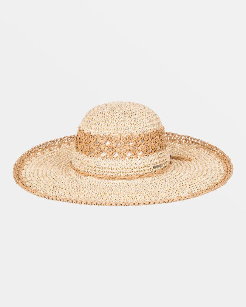 Roxy Women's Pretty As A Flower Sun Hat - Shop Emma's 