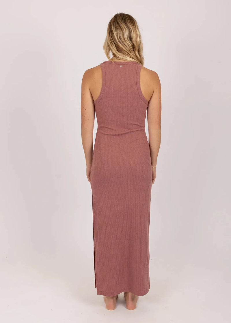 Rusty Sunset Tank Maxi Dress - Shop Emma's 