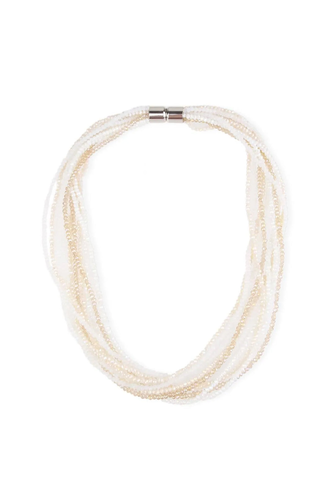 SAACHI - Crystal Ombre Multi Strand Necklace - Shop Emma's 