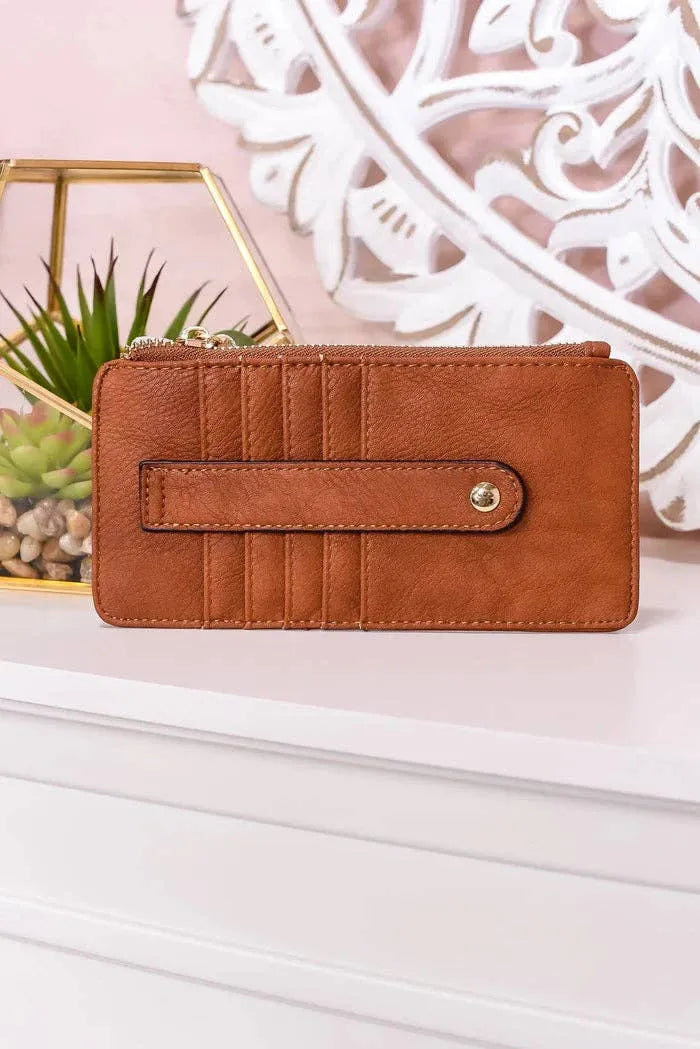 Saige Slim Card Holder Wallet - Shop Emma's 