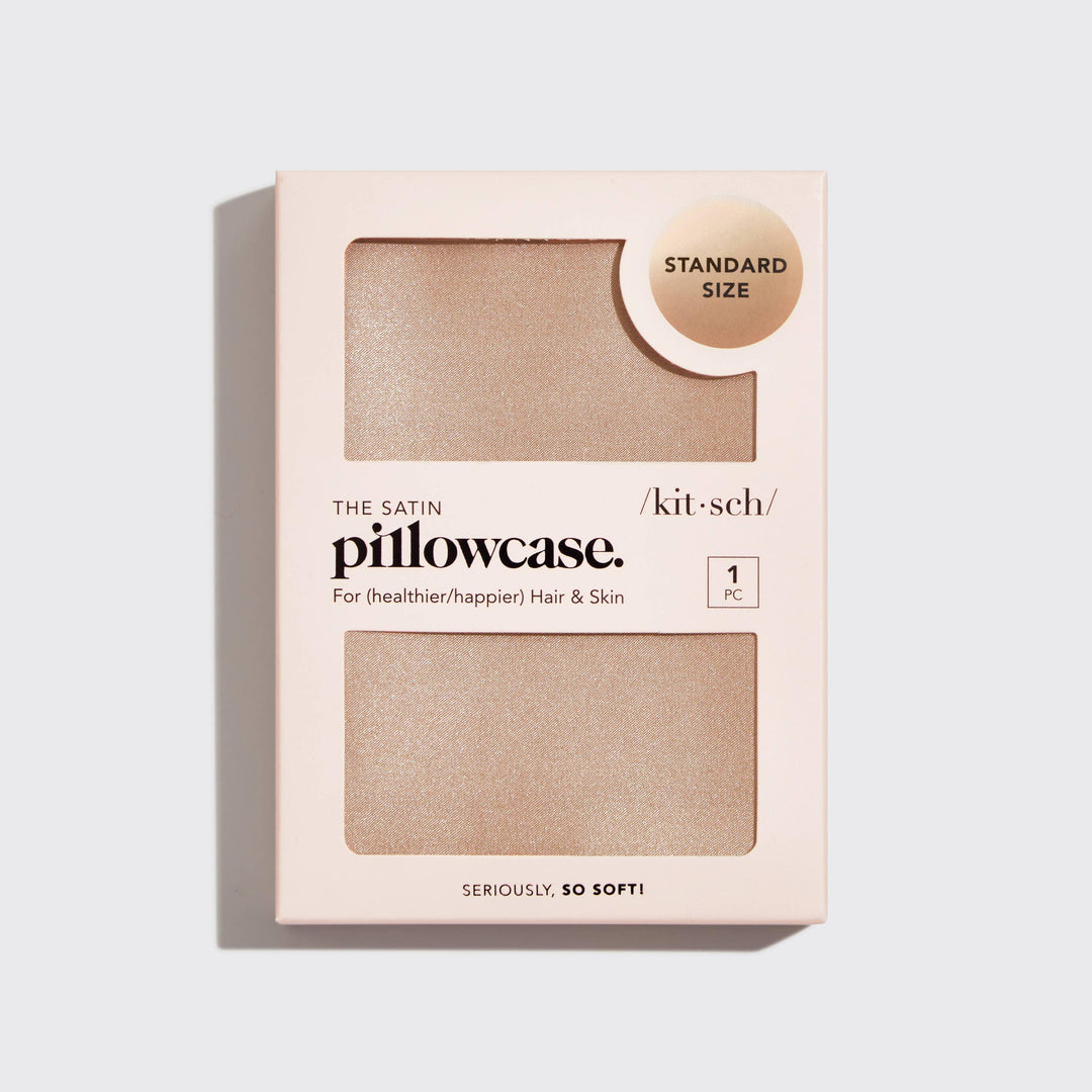 Satin Pillowcase - Champagne - Shop Emma's 