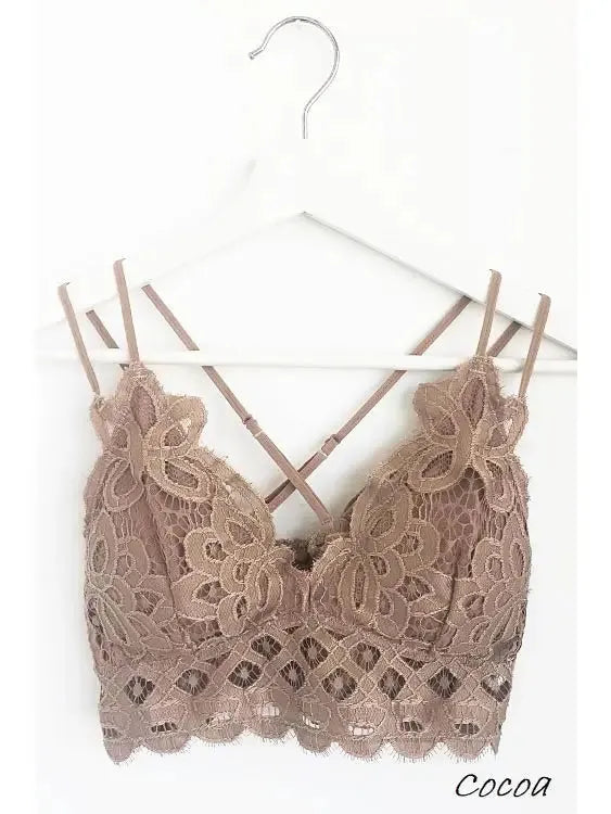 Scalloped Lace Bralette - Shop Emma's 