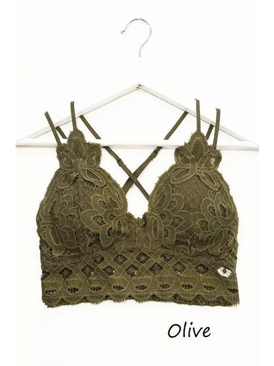 Scalloped Lace Bralette - Shop Emma's 