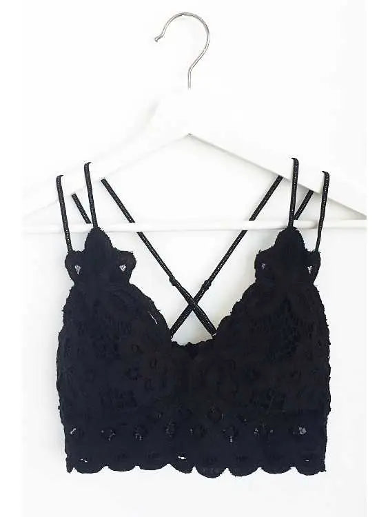 Scalloped Lace Bralette - Shop Emma's 