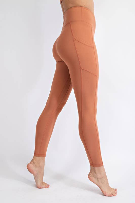 Seamless Full Length Yoga Pants - Shop Emma's 