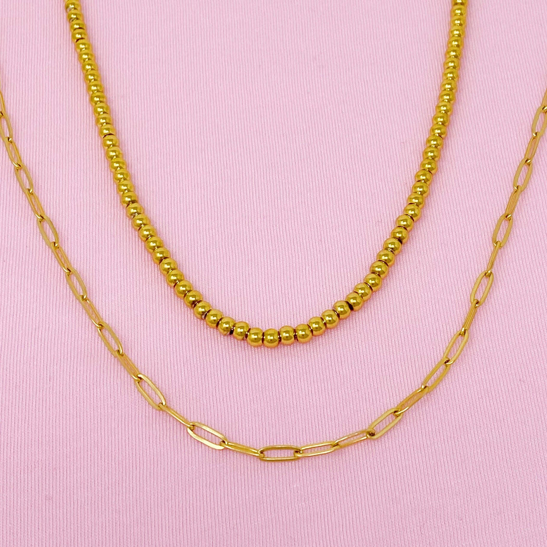 Soho Chic Layered Chain Necklace - Shop Emma's 