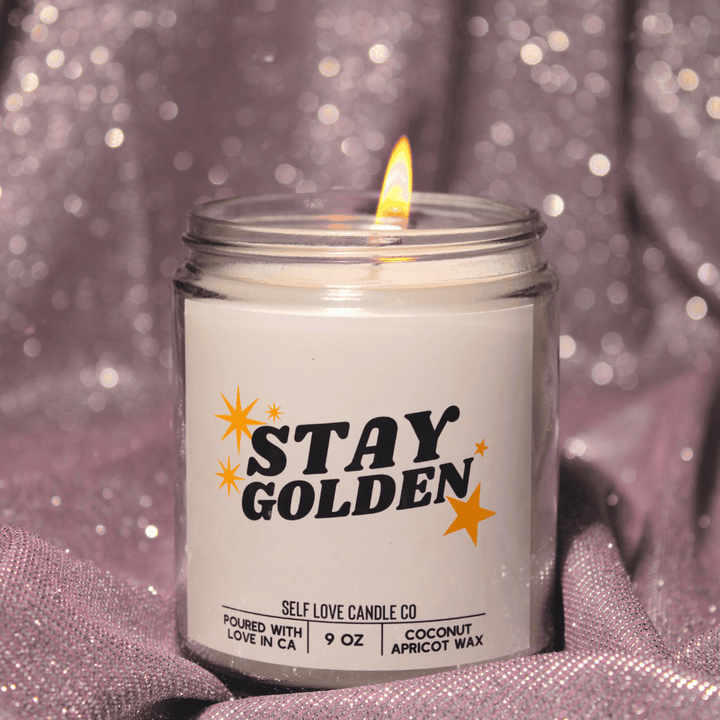 Stay Golden Candle - Shop Emma's 