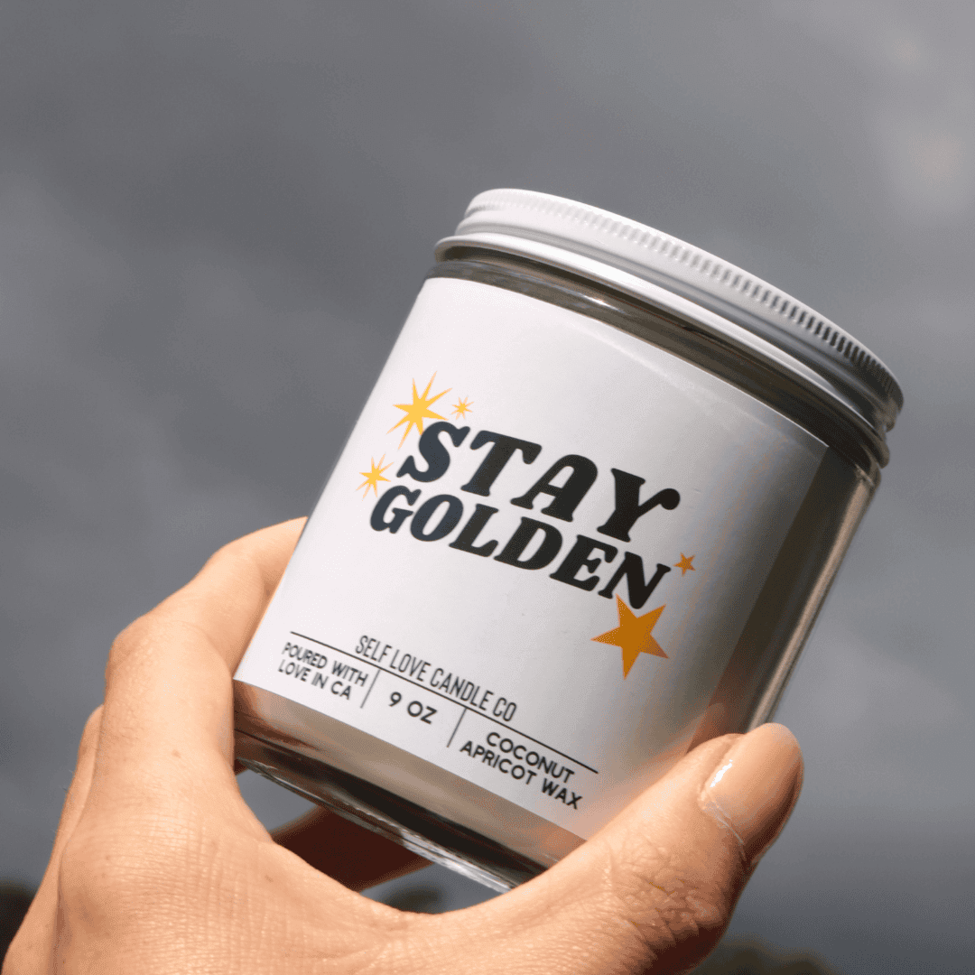 Stay Golden Candle - Shop Emma's 