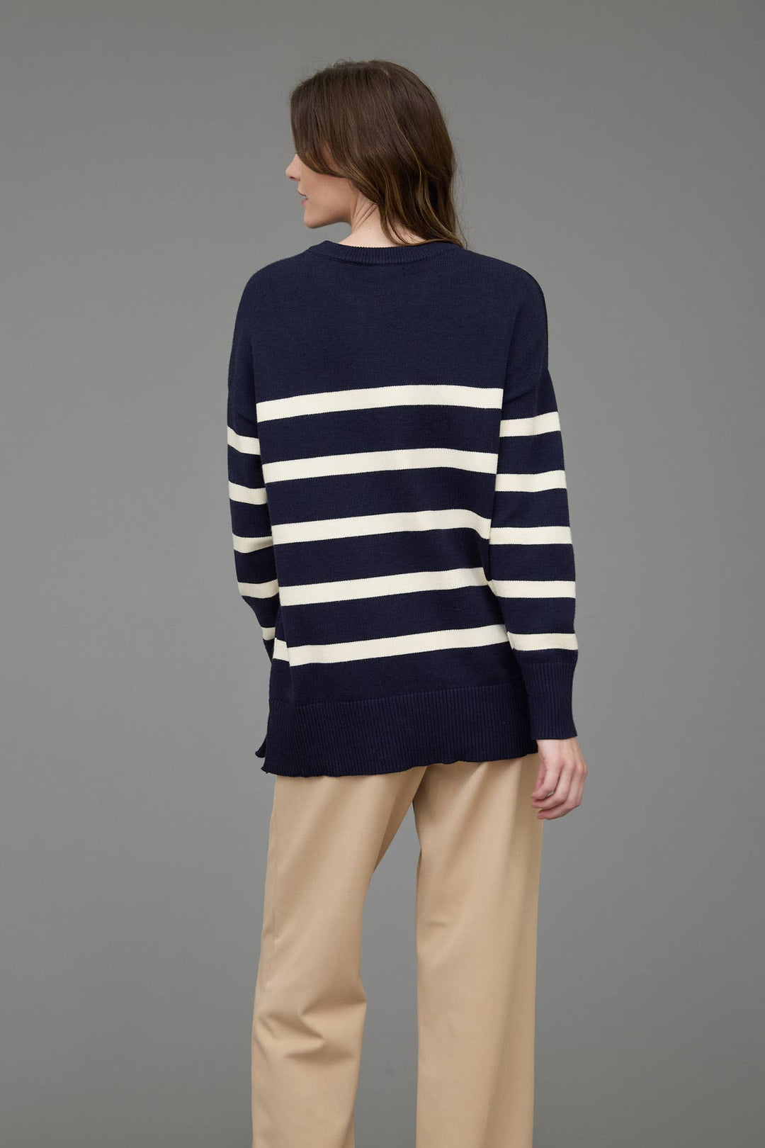 Stripe Oversized Sweater - Shop Emma's 