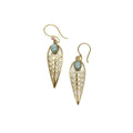 Tanvi Gold-Plated and Amazonite Earrings - Shop Emma's 