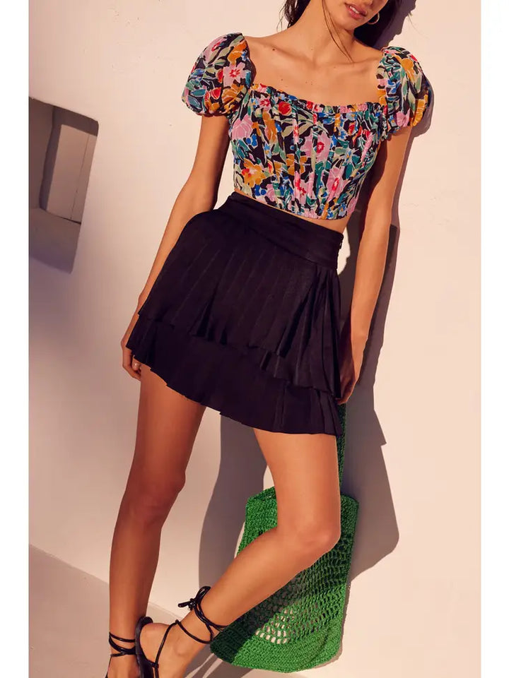 Tiered Mini Skirt - Shop Emma's 