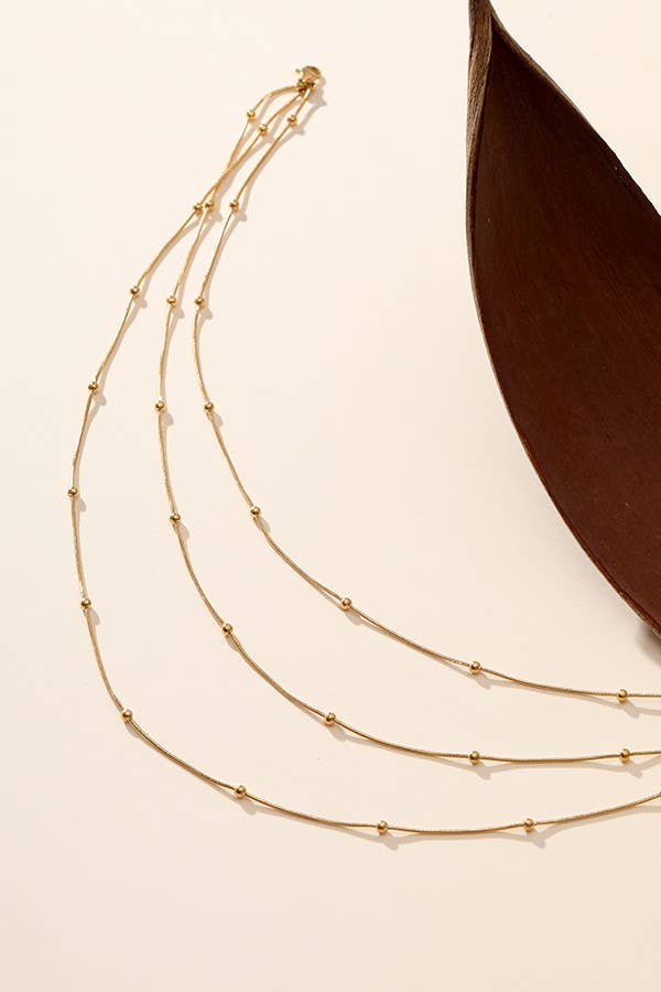 Triple Layer Necklace - Shop Emma's 