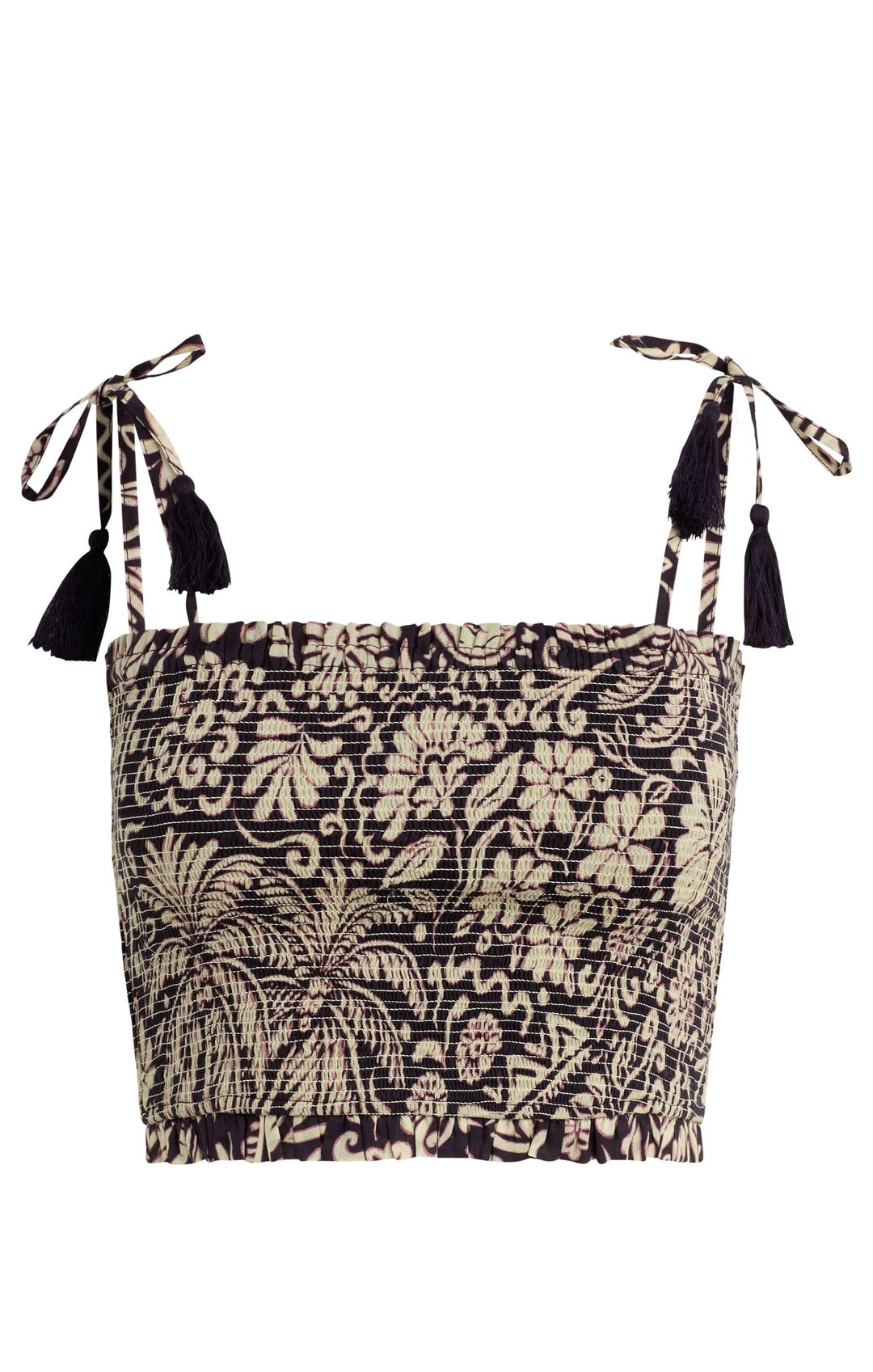 Bila77 Sweet Elm Top in Black Sand