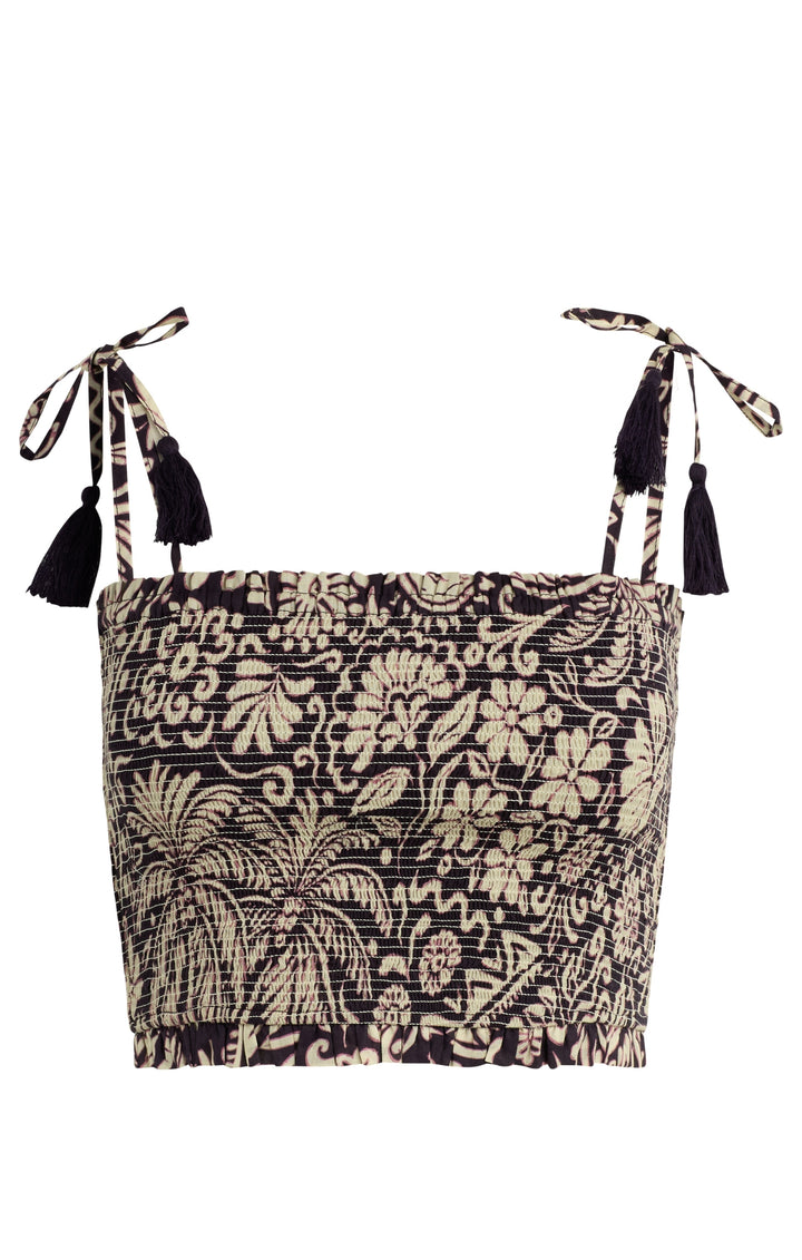 Bila77 Sweet Elm Top in Black Sand