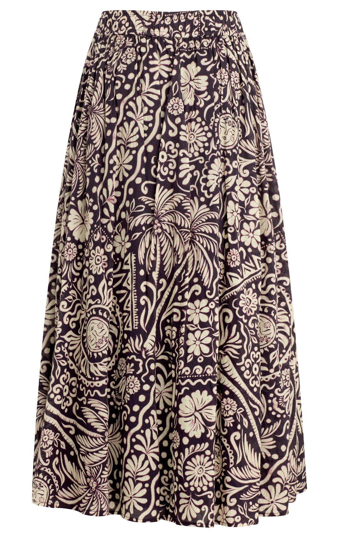 Bila77 Via Nicola Skirt in Black Sand