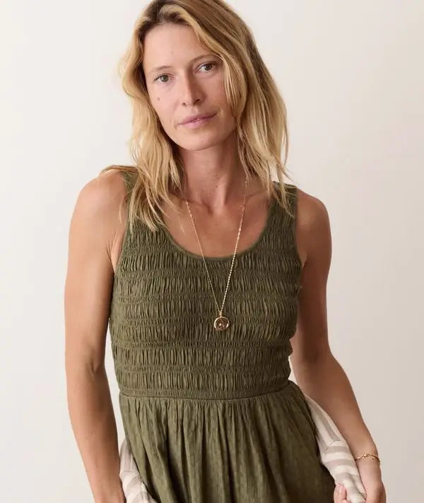 Marine Layer Tessa Midi Dress 1