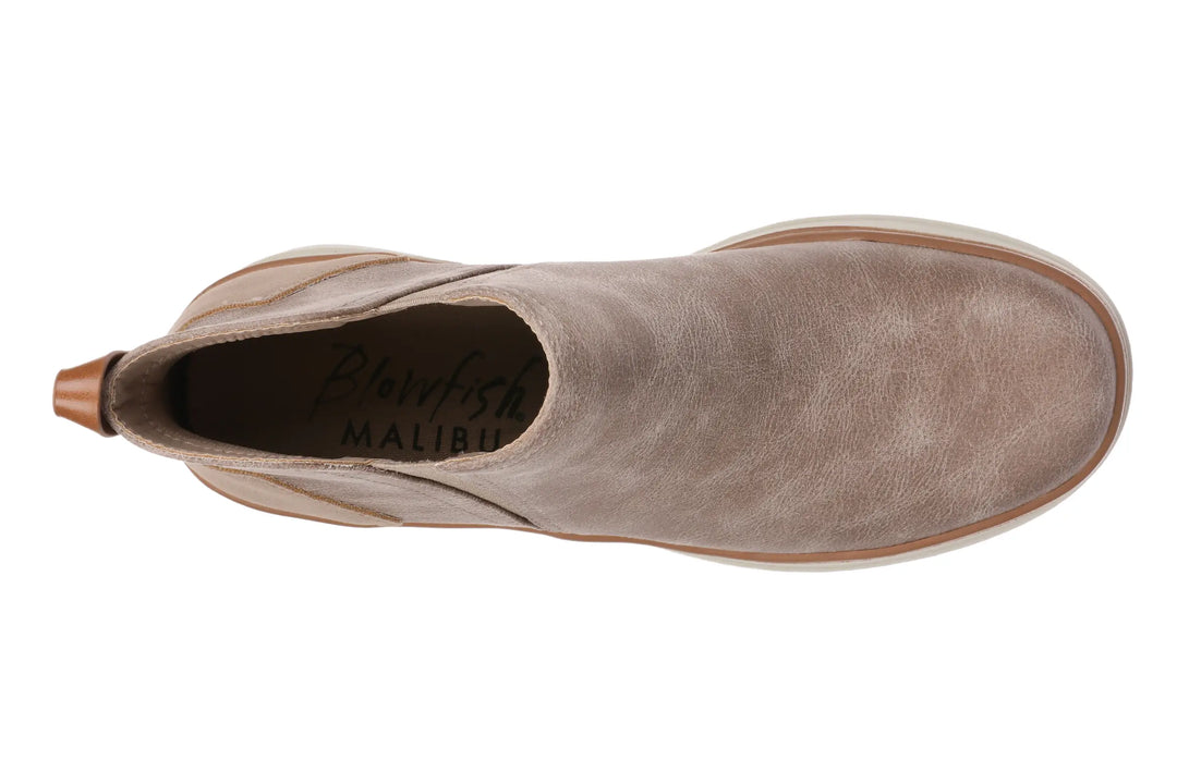 Blowfish Charming Chelsea Bootie in Mushroom top