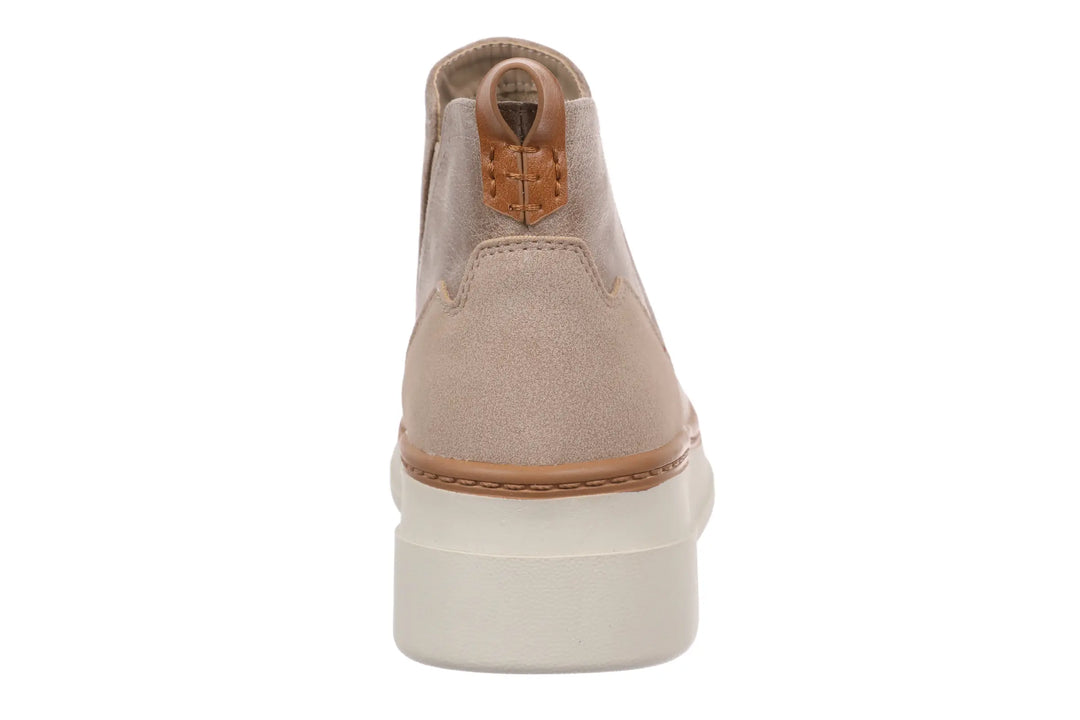 Blowfish Charming Chelsea Bootie in Mushroom back