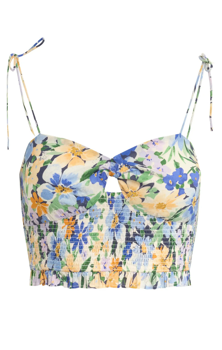 Bila77 Canary Top in Vista Blue