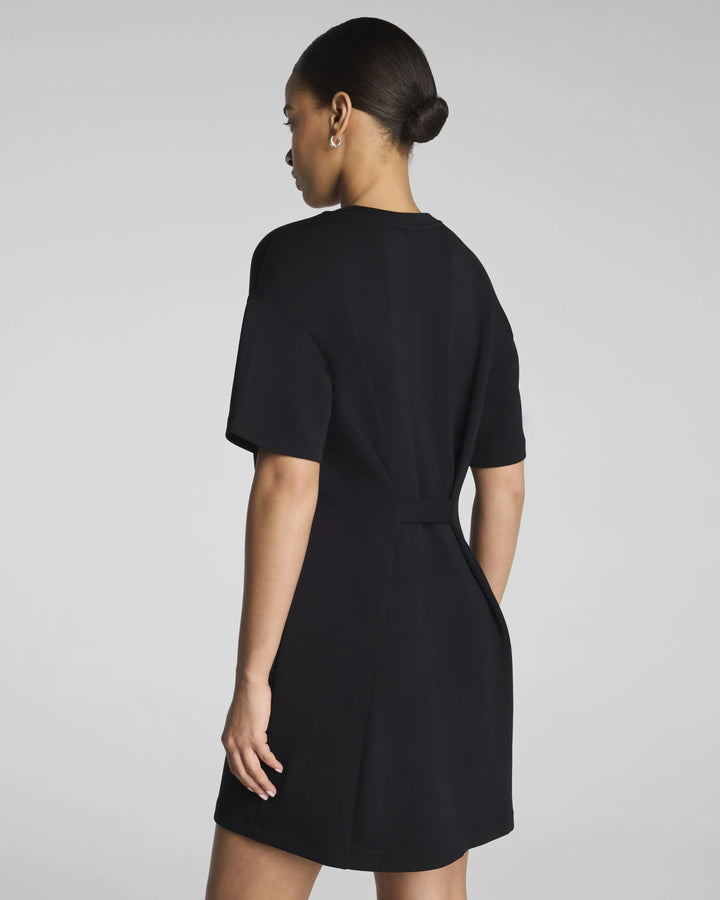 SPANX AirEssentials® Mini T-Shirt Dress in Very Black back