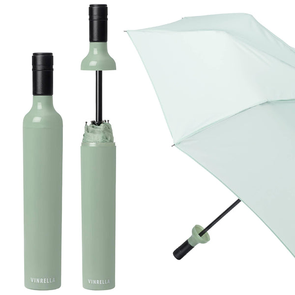 Vinrella - Sage Bottle Umbrella - Shop Emma's 