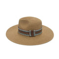 Women's Aztec Ribbon Band Panama Hat - Shop Emma's 