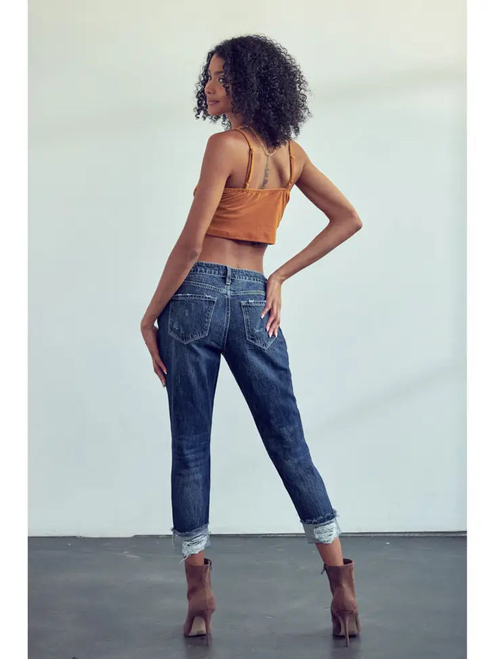 Bernice High Rise Boyfriend Jeans - Shop Emma's 