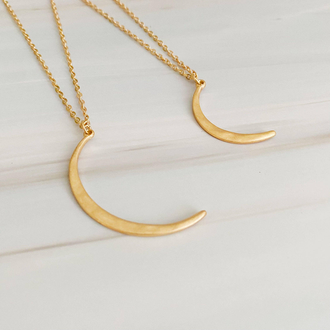 Crescent Duo Necklace Set - Shop Emma's 