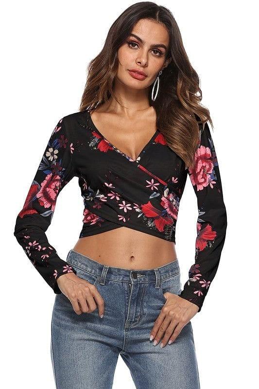 Cropped Longsleeve pic 1 - Emma's Boutique Floral