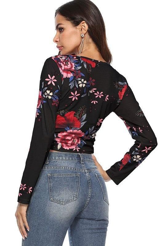 Cropped Longsleeve pic 2 - Emma's Boutique Floral