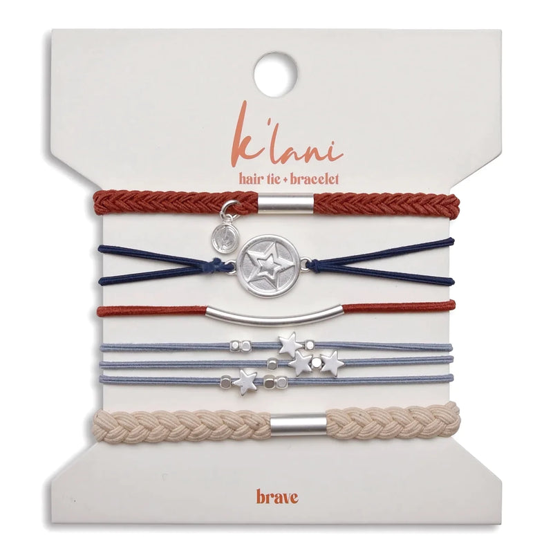 Hair Tie + Bracelet Brave - Shop Emma's 