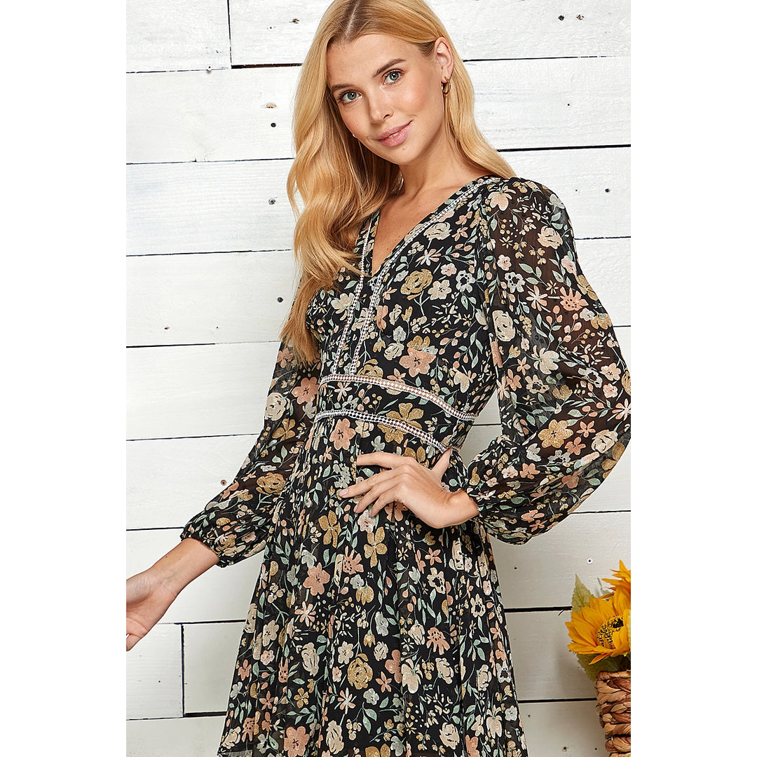 Multi Floral Dress - Shop Emma's 