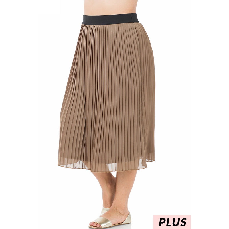 Pleated midi skirt - Shop Emma's 