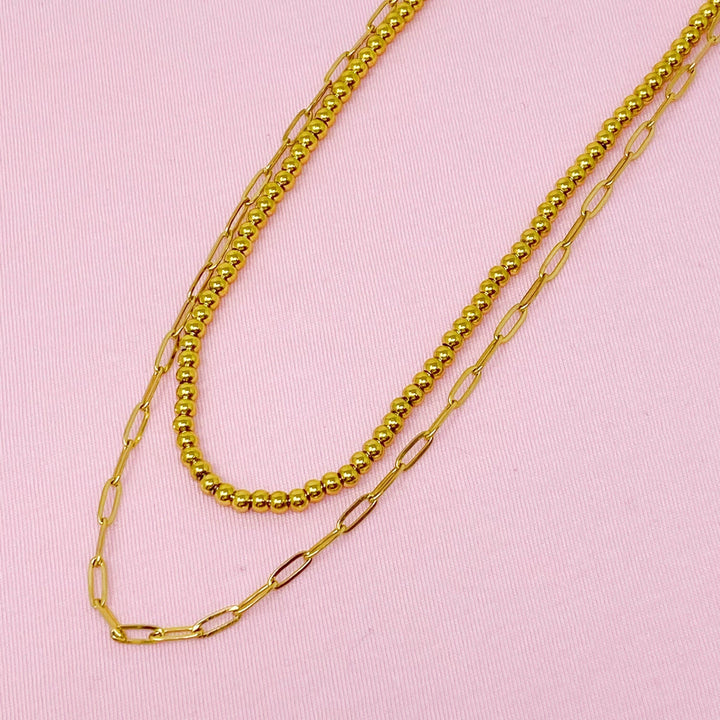 Soho Chic Layered Chain Necklace - Shop Emma's 