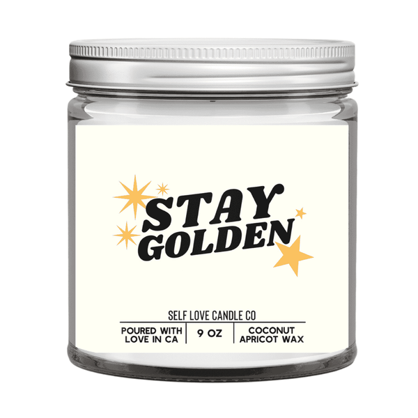 Stay Golden Candle - Shop Emma's 