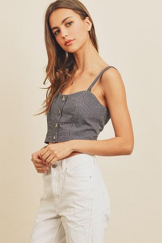 Stripe Crop Top - Shop Emma's 