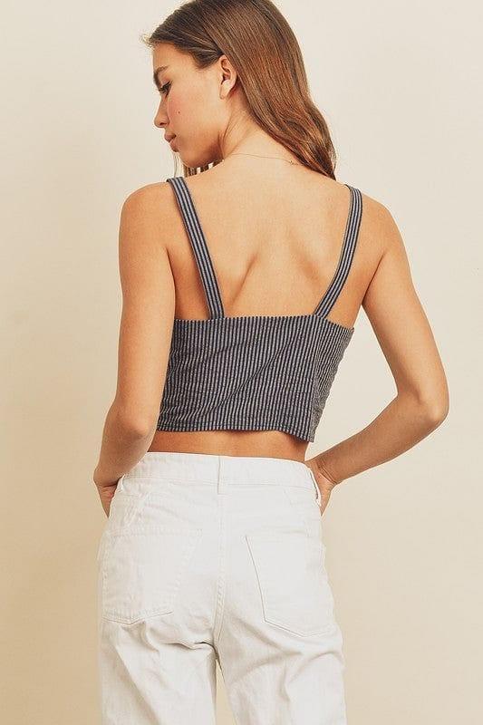 Stripe Crop Top - Shop Emma's 